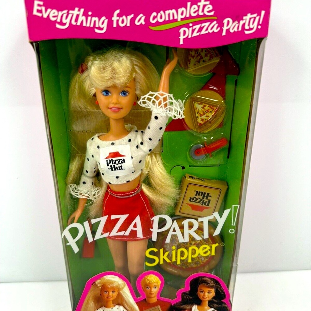 Pizza party (Pizza hut) Skipper, always kept in box never opened